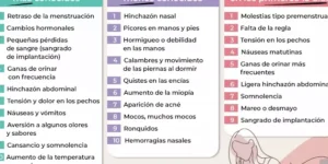 sintomas del embarazo e identificacion