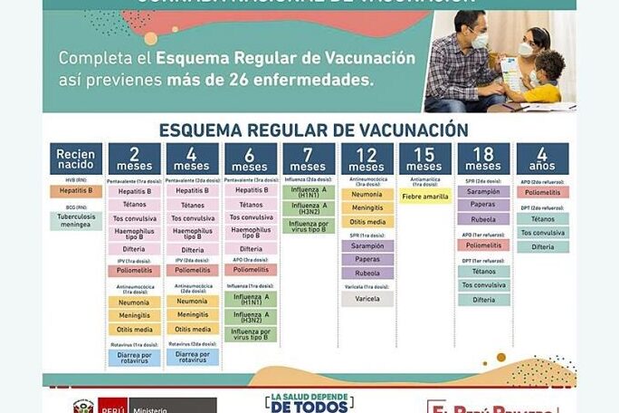 vacunas necesarias para el desarrollo infantil