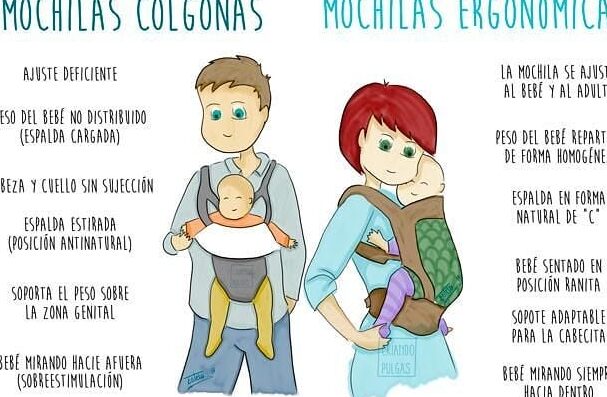 porteo ergonomico y sus beneficios