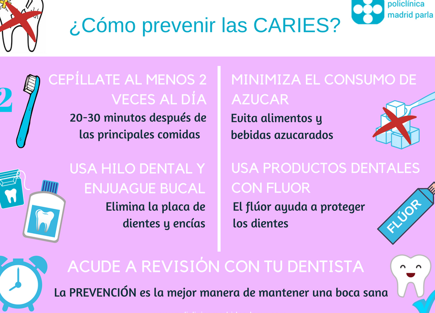 consejos para prevenir la caries
