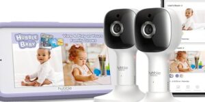 monitor de bebe con pantalla tactil
