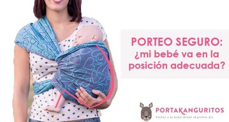porteo seguro y comodo para bebes